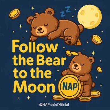 Follow the bear Poster